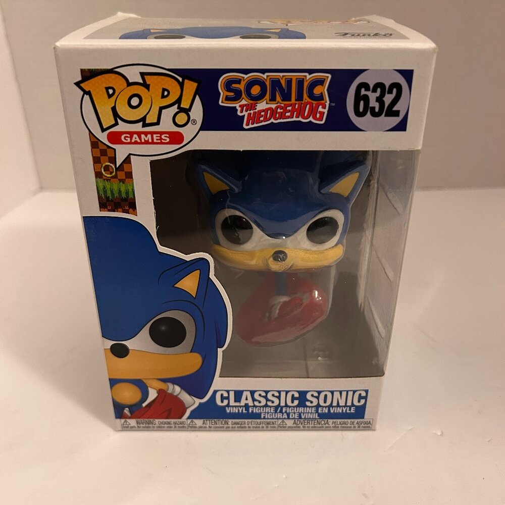 Funko Pop! Games Classic Sonic #632 | Sonic the Hedgehog | Boxed
